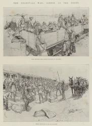 La Guerre du Transvaal, Scènes au Front